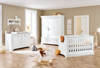 Chambre Bébé 3 Pièces Pinolino Emilia (Large) - Armoire 3 Portes