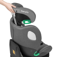 Siège Auto 40-150cm Lionelo Braam i-Size - Grey Stone