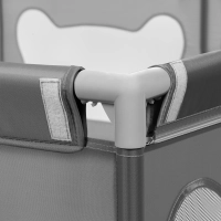 Parc bébé Willow - Lionelo - Grey