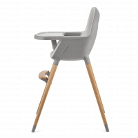Chaise haute 2en1 FINI 2 - Kinderkraft - gris