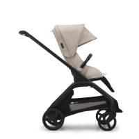 Poussette Bugaboo Dragonfly - Châssis Noir / Canopy Desert Taupe