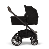 Poussette Nuna Mixx Next + Nacelle + Coque Auto Pipa Next - Caviar/Chocolat