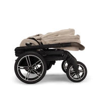 Poussette Nuna Mixx Next - Biscotti + Nacelle Cari Next - Caviar + Coque Auto Pipa Next - Biscotti + Base Next