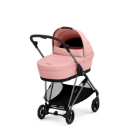 Poussette Cybex Melio 4 TPE + Nacelle - Candy Pink