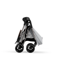 Poussette Cybex Melio 4 TPE- Fog Grey + Coque Auto Cloud G i-Size - Fog Grey