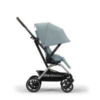 Poussette Cybex Eezy S Twist+ 2 TPE - Stormy Blue + Nacelle Cybex Cot S - Stormy Blue