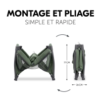 Lit Parapluie Hauck Play N Relax Center - Dark Green