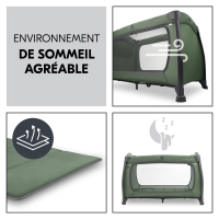 Lit Parapluie Hauck Play N Relax Center - Dark Green