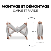 Lit Parapluie Hauck Sleep N Play Go Plus - Cork