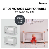 Lit Parapluie Hauck Dream N Play Plus - Mint