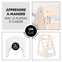 Chaise Haute Hauck Arketa - Beech