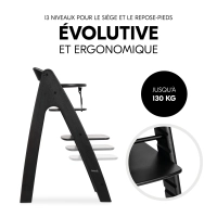 Chaise Haute Hauck Arketa - Beech Blackwashed