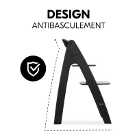 Chaise Haute Hauck Arketa - Beech Blackwashed