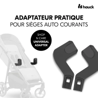 Adaptateurs de siège auto Shop N Care Universal Adapter Black - Black