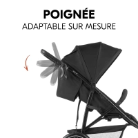 Poussette Hauck Rapid 3 Air - Black