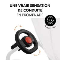 volant pour poussette Steering Wheel Black - Black