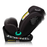 Siège Auto 40-150cm Lionelo Bastiaan One i-Size - Black Carbon