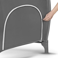 Lit Parapluie Lionelo Sven Plus - Grey Concrete