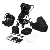 Poussette multifonction Amber - Lionelo - Black Onyx