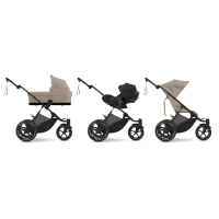 Poussette Cybex Avi Spin - Almond Beige