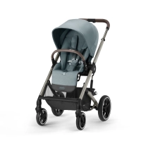 Poussette Cybex Balios S Lux 2 TPE - Stormy Blue + Nacelle Cot S Lux + Coque Auto Cloud G i-Size - Stormy Blue (Plus) + Base G + Accessoires