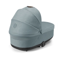 Poussette Cybex Balios S Lux 2 TPE - Stormy Blue + Nacelle Cot S Lux + Coque Auto Cloud G i-Size - Stormy Blue (Plus) + Base G + Accessoires