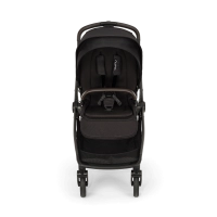 Nuna Swiv Stroller + Cari Next Carrycot + Pipa Next Car Cover - Caviar + Next Base