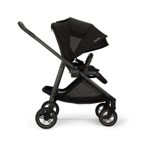 Nuna Swiv Stroller + Cari Next Carrycot + Pipa Next Car Cover - Caviar + Next Base