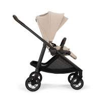 Poussette Nuna Swiv - Biscotti + Nacelle Cari Next - Caviar + Coque Auto Pipa Next - Biscotti + Base Next