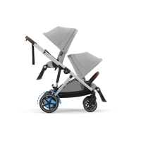 Poussette Double Cybex eGazelle S SLV - Stone Grey