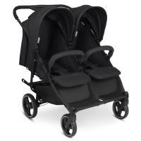 Poussette Double ABC Design Twin Circle - Black