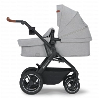 Poussette Trio B-TOUR PRO - Kinderkraft - gris clair