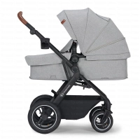 Poussette Trio B-TOUR PRO - Kinderkraft - gris clair