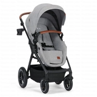 Poussette Trio B-TOUR PRO - Kinderkraft - gris clair