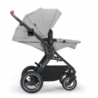 Poussette Trio B-TOUR PRO - Kinderkraft - gris clair