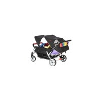 Poussette 6 Places Familidoo Lidoo Bus BB - Multicolore