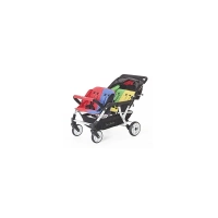 Poussette 4 Places Familidoo Lidoo City - Full Grey