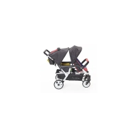 Poussette 4 Places Familidoo Lidoo City - Full Grey