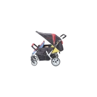 Poussette 4 Places Familidoo Lidoo Star - Full Grey