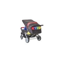 Poussette 4 Places Familidoo Lidoo Star - Full Black