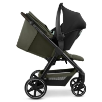Poussette ABC Design Avus 2 - Avocado + Coque Auto Cybex Cloud G i-Size - Moon Black
