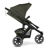 Poussette ABC Design Salsa 5 Run - Avocado + Coque Auto Cybex Cloud G i-Size - Moon Black