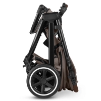 Poussette ABC Design Samba 2 - Nature + Coque Auto Cybex Cloud G i-Size - Moon Black