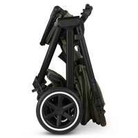 Poussette ABC Design Samba 2 - Avocado + Coque Auto Cybex Cloud G i-Size - Moon Black