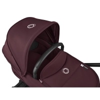 Poussette Bugaboo Dragonfly - Châssis Noir / Canopy Cherry Intense