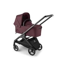 Poussette Bugaboo Dragonfly - Châssis Noir / Canopy Cherry Intense