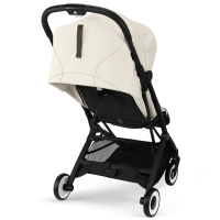 Poussette Cybex Orfeo 2 BLK - Canvas White + Cloud G i-Size - Magic Black + Adaptateurs