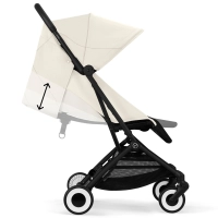 Poussette Cybex Orfeo 2 BLK - Canvas White + Cloud G i-Size - Magic Black + Adaptateurs
