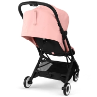 Poussette Cybex Orfeo 2 BLK - Candy Pink + Cloud G i-Size - Magic Black + Adaptateurs