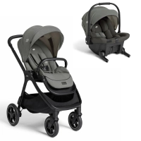 Poussette Joie Finiti + Coque Auto Sprint - Evergreen